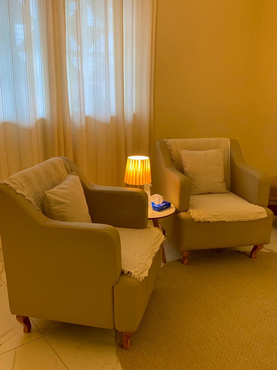 Ambiente acolhedor da Aurora Clinic
